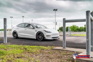 Tesla Model 3 by EVS Motors on ADV.1 Wheels (ADV5.0 FLOWSPEC) 2020 года 